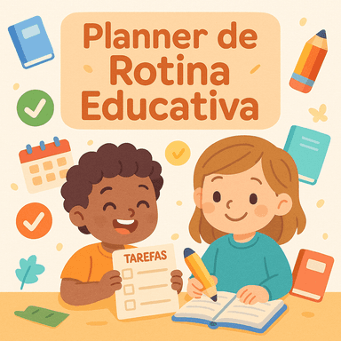 Planner de Rotina Educativa