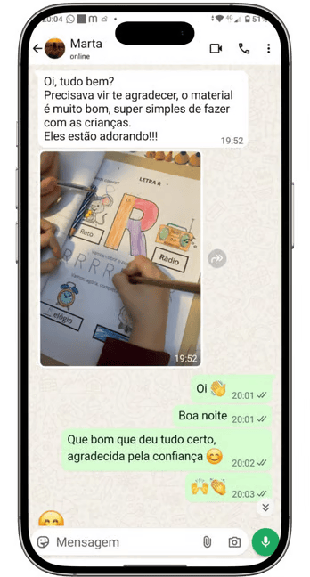 Depoimento de mãe 4